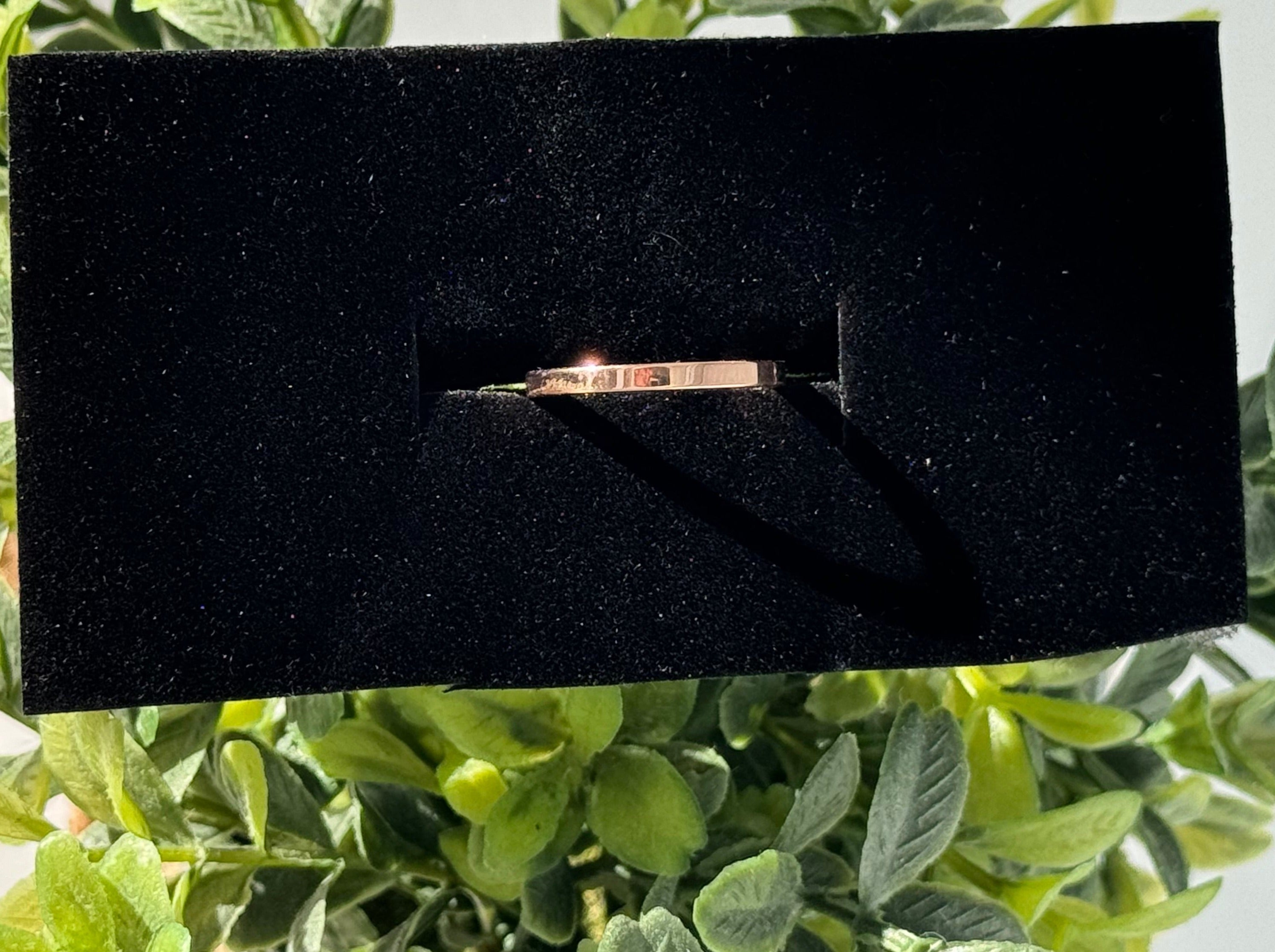 2mm Flat Band Stainless Steel Rings